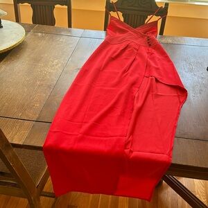 NWT red gorgeous dress L/12 perfect for Christmas & holiday season photoshoots